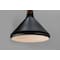 Maxim Lighting Nordic 1-Light 7" Wide Walnut / Black Pendant Light 11350WNBK - alternate 2